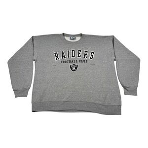 Vintage Oakland Raiders Sweatshirt Mens XL NFL Football Pullover Crewneck 90s